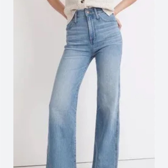 Madewell high rise flare jeans - Picture 5 of 9